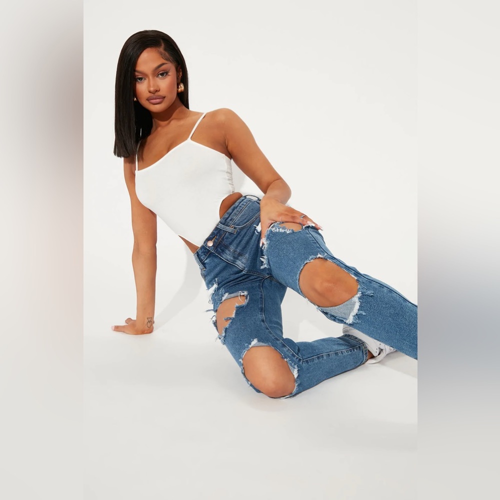 Boyfriend Jeans - Dark Denim